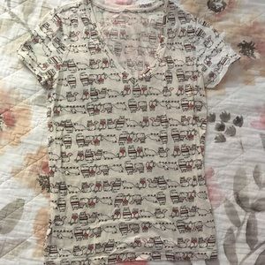 Cats Wearing Sweaters V-neck